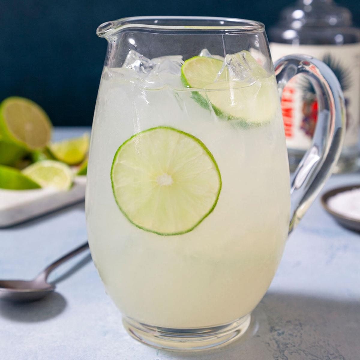 Party-Sized Margarita Pitcher with Agave and Cointreau