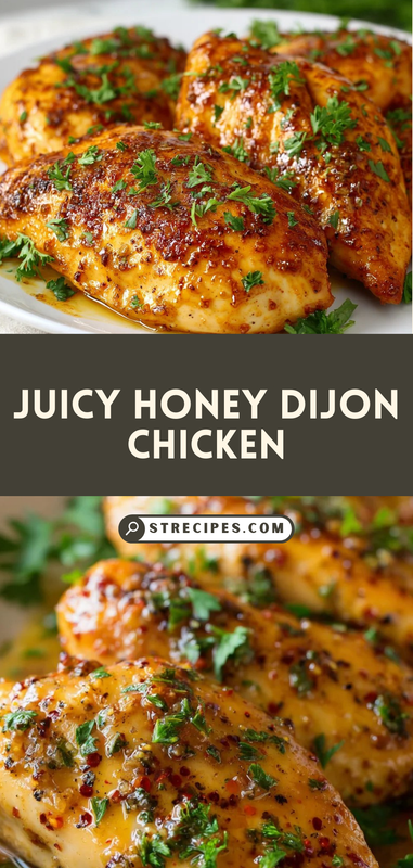Pan-Seared Chicken with Honey-Dijon Glaze and Charred Shallots