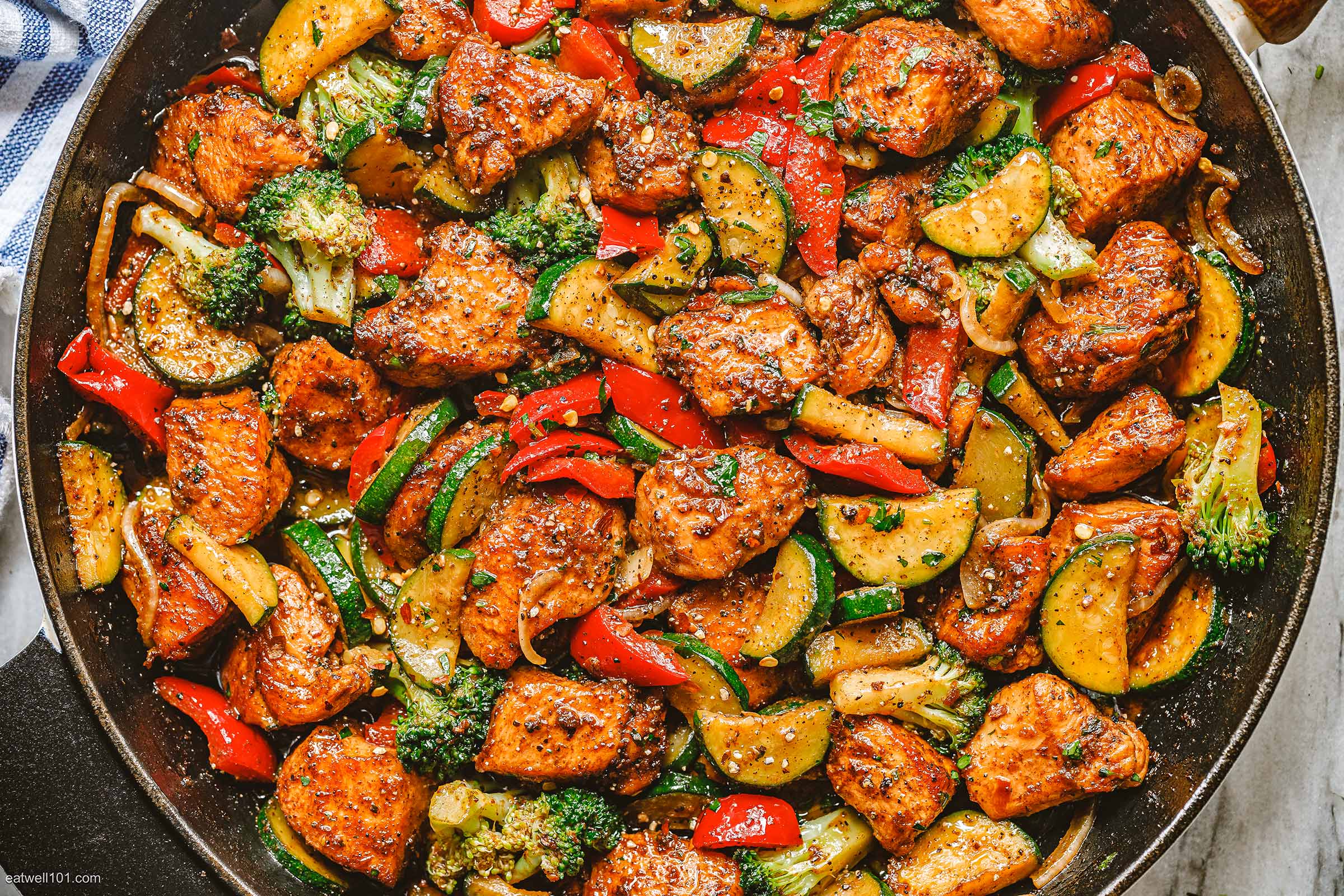 Sautéed Chicken with Spicy Mango Glaze