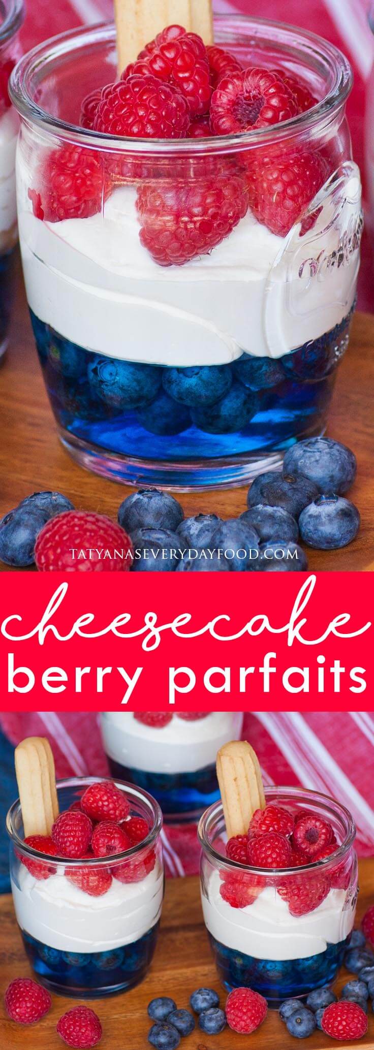 No-Bake Raspberry Cheesecake Parfaits