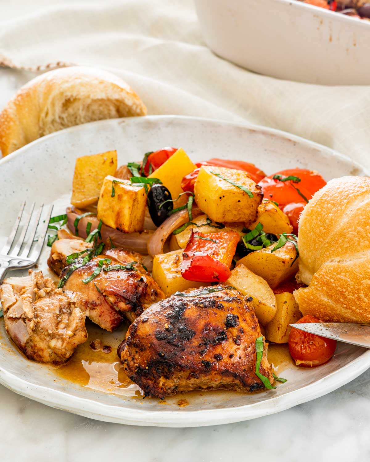 Sheet Pan Chili-Lime Chicken with Roasted Vegetables