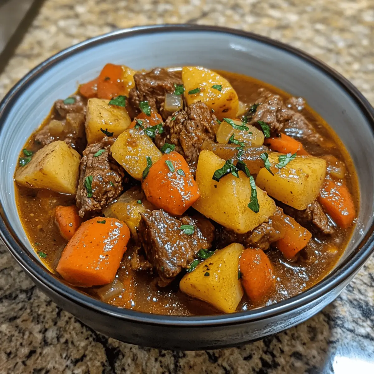 Hearty Central Plains Beef and Vegetable Stew