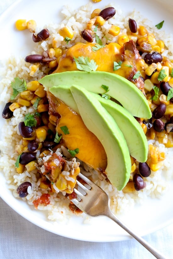 Sheet Pan Spicy Southwestern Chicken with Black Beans and Corn