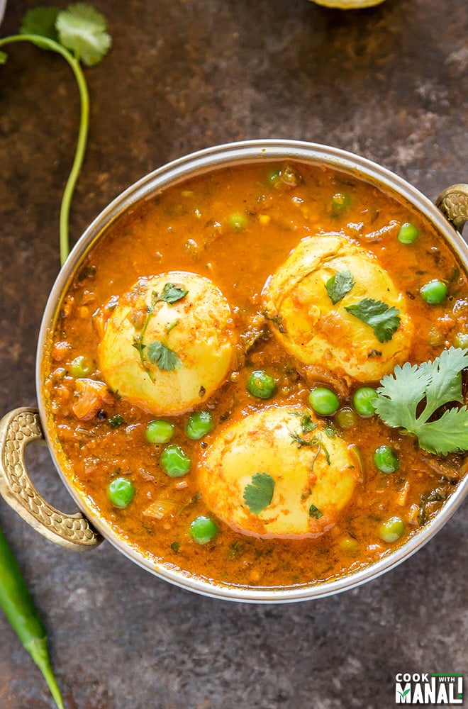 Goan Egg Recheado Masala with Spiced Red Chili Paste