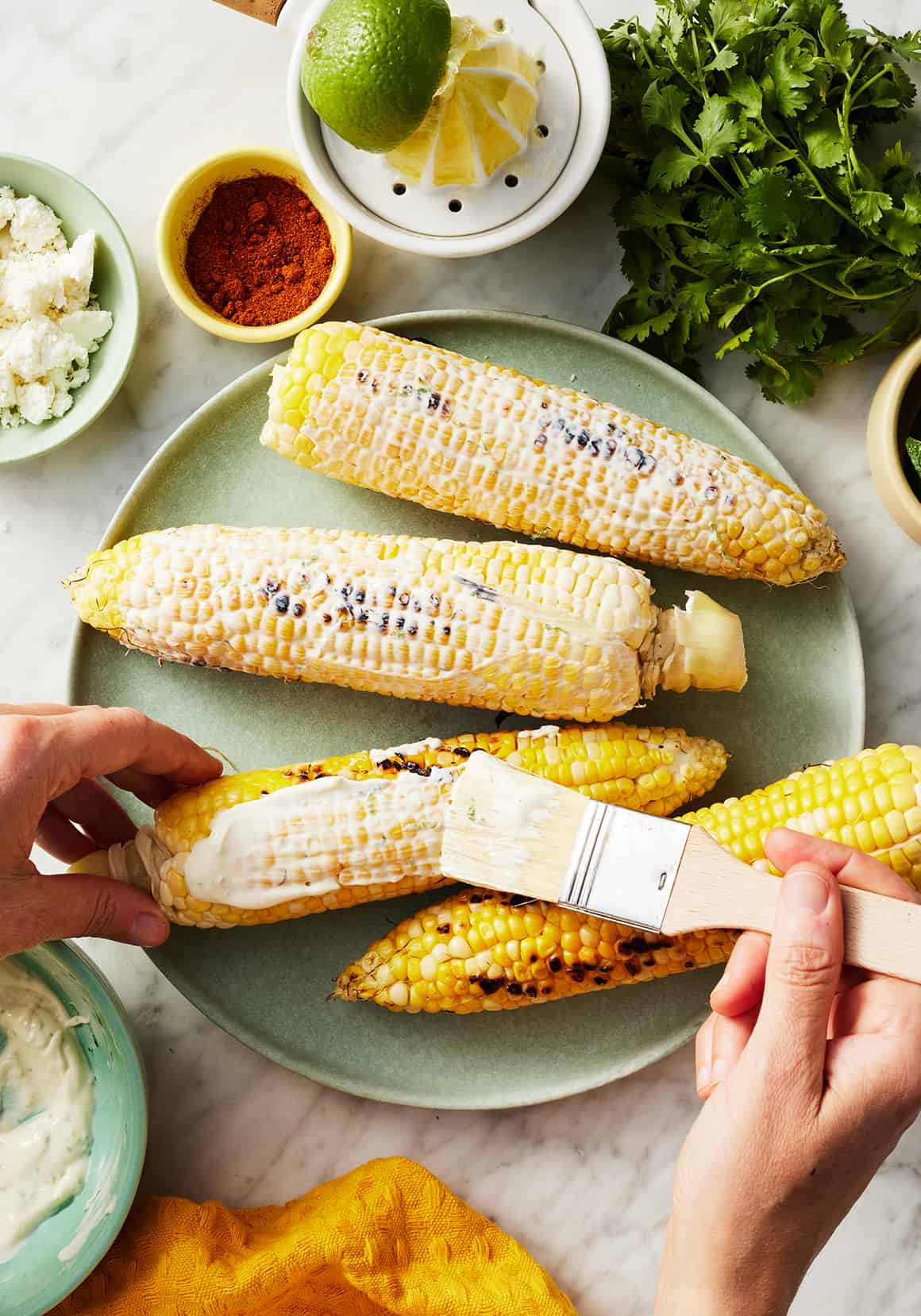 Street-Style Elote with Chipotle Mayo