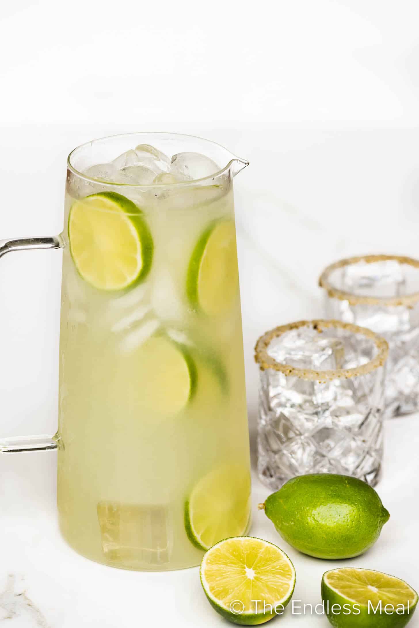 Party-Size Margarita Pitcher with Triple Sec