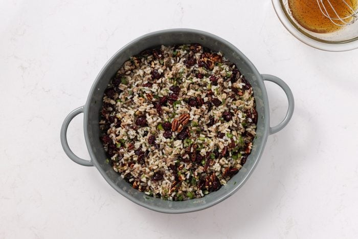 Sioux Falls Wild Rice Salad with Roasted Pumpkin and Cranberries