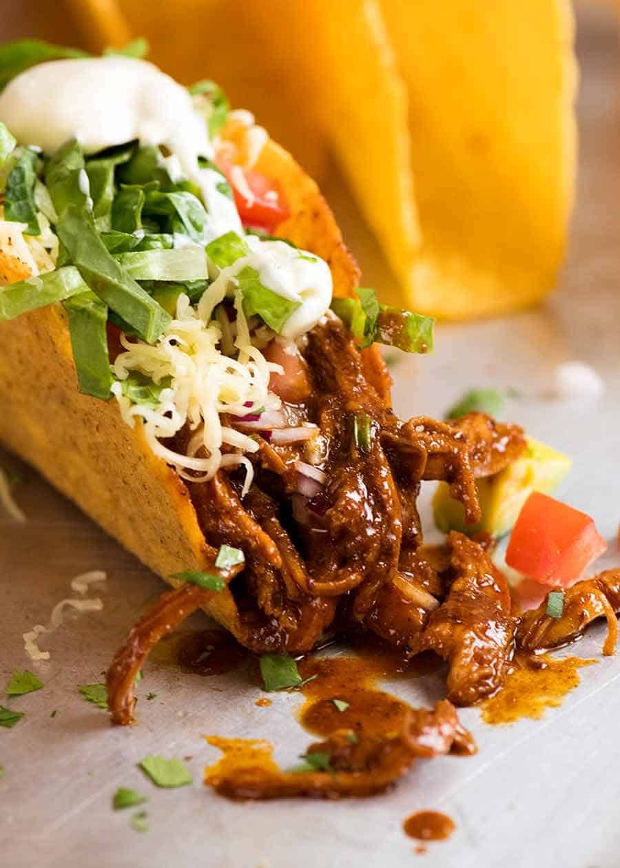 Sautéed Chicken Tacos with Spiced Tomato Salsa