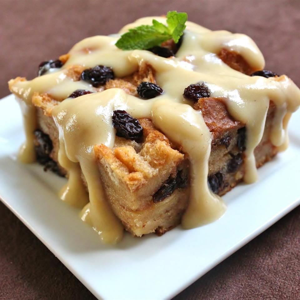 Whipped Cinnamon Roll Bread Pudding