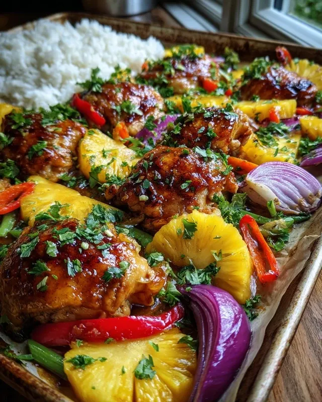 Street-Style Tropical Chicken with Spicy Mango Salsa
