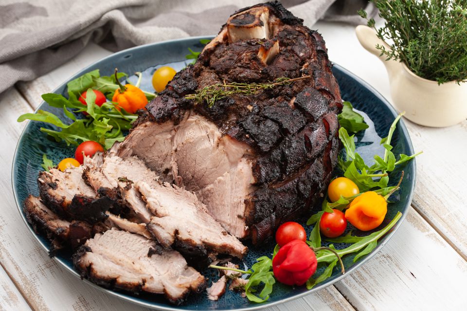 Slow-Roasted Caribbean Jerk Pork Shoulder