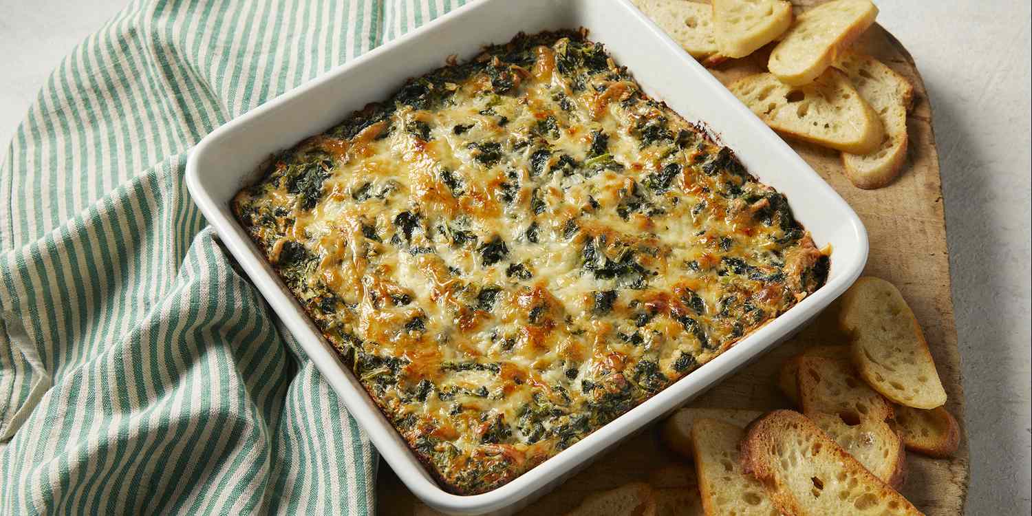 Cheese and Spinach Cauliflower Casserole