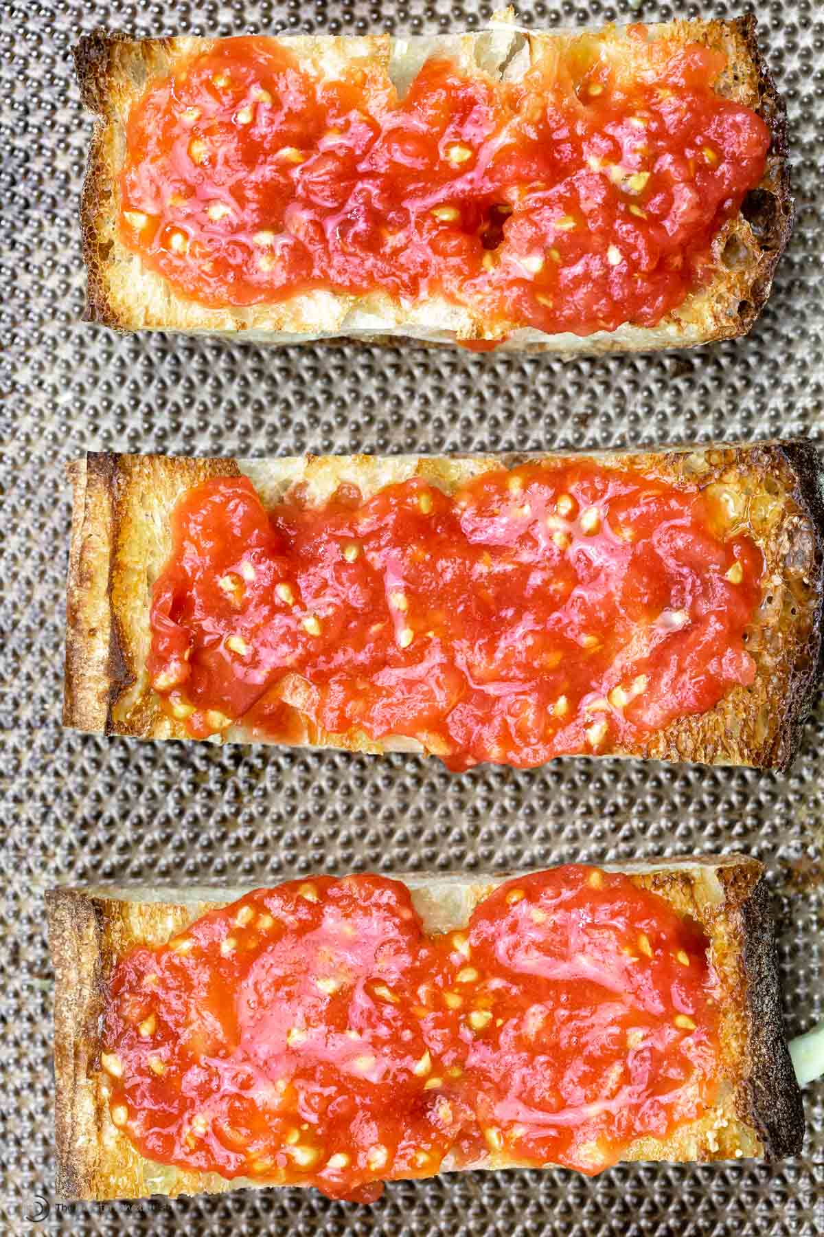 Classic Spanish Pan Con Tomate