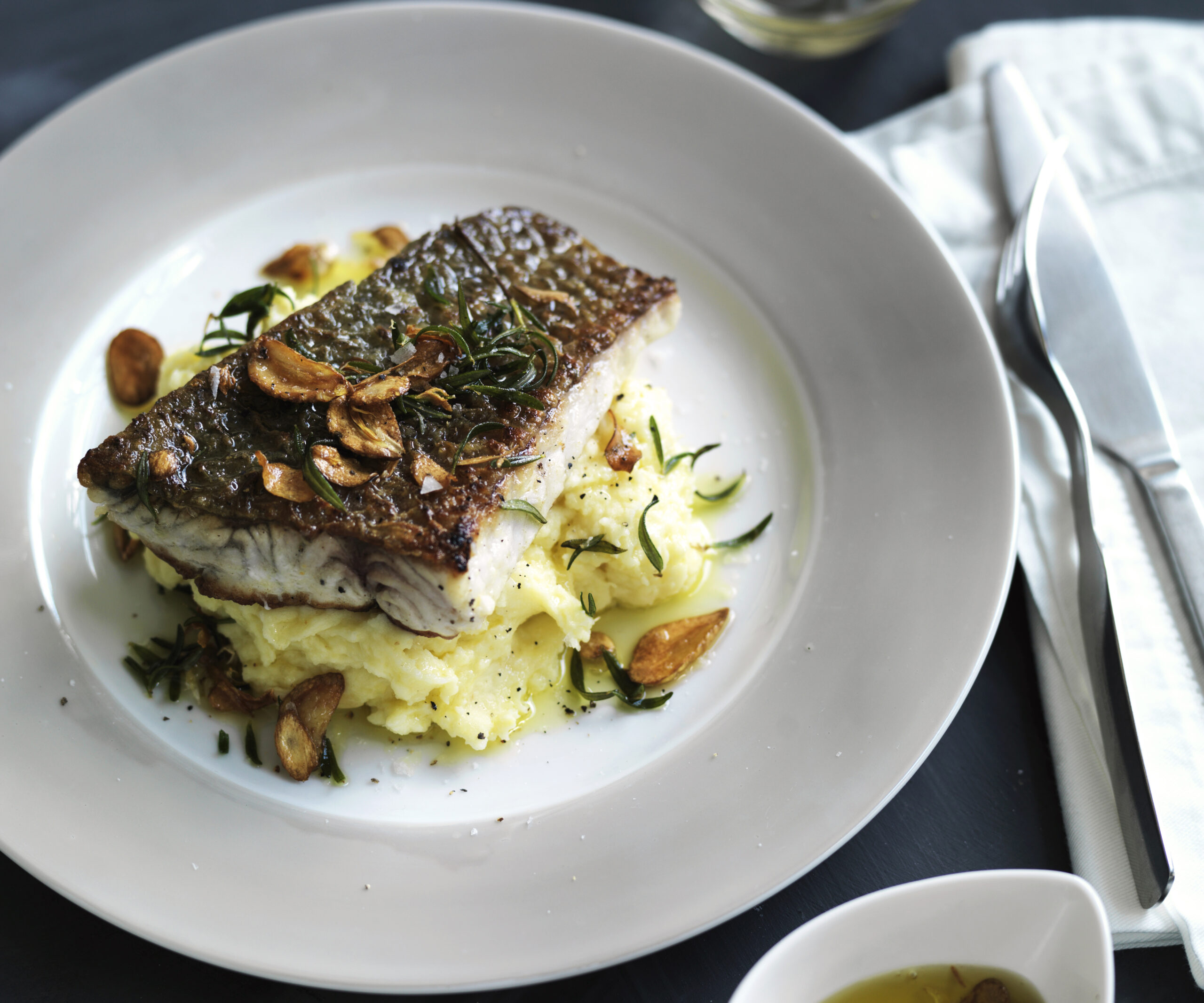 Pan-Seared Barramundi with Lemon Myrtle Beurre Blanc
