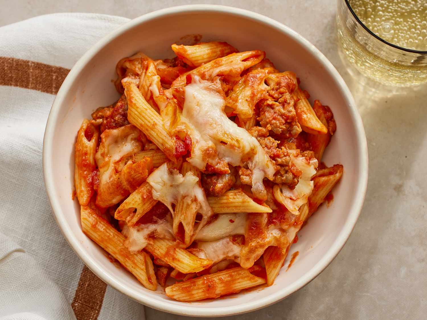 One-Pot Italian Sausage and Bell Pepper Penne