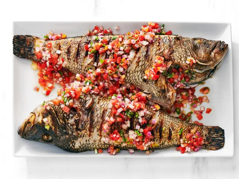 Pan-Seared Grouper with Citrus-Pineapple Salsa