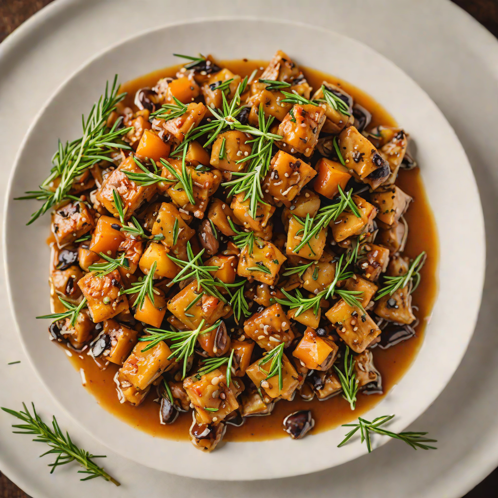 Sautéed Yebeg Tibs with Rosemary and Berbere
