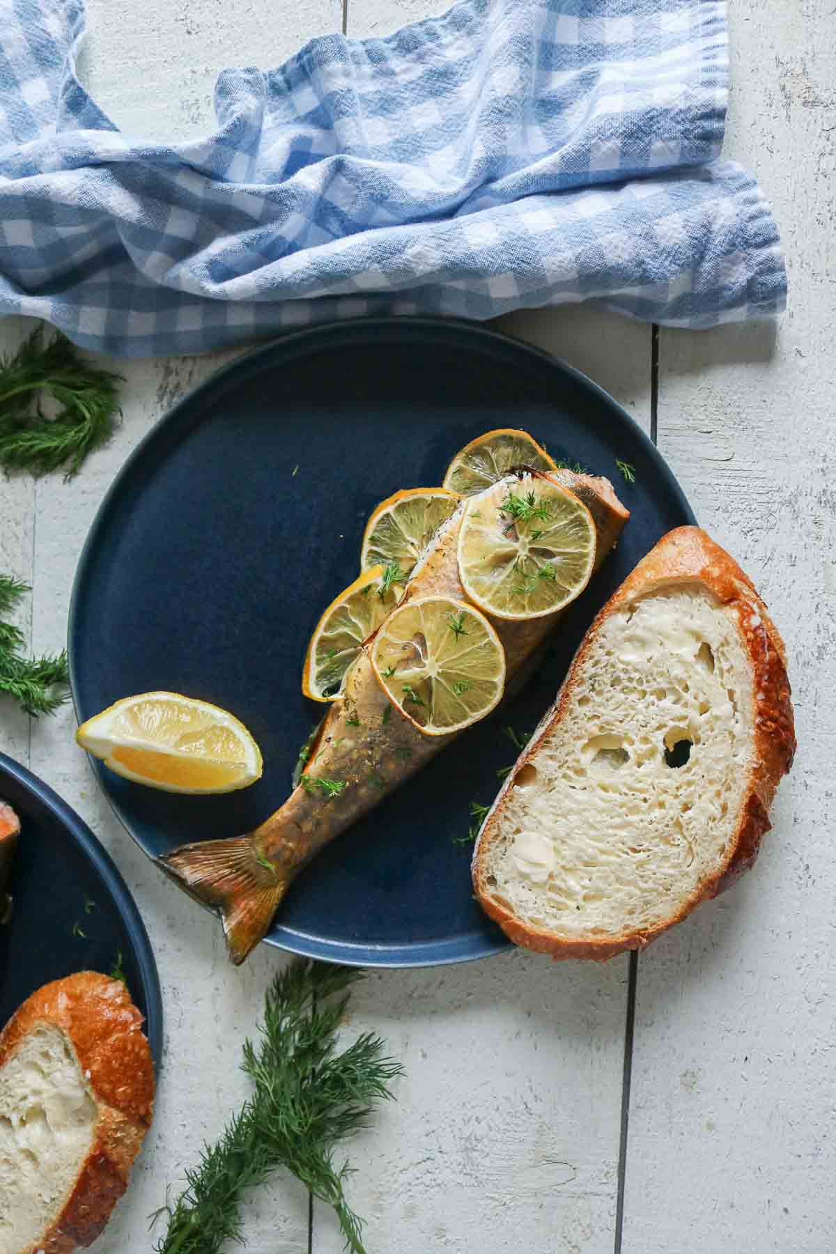 Pan-Seared Rocky Mountain Trout with Lemon-Dill Butter