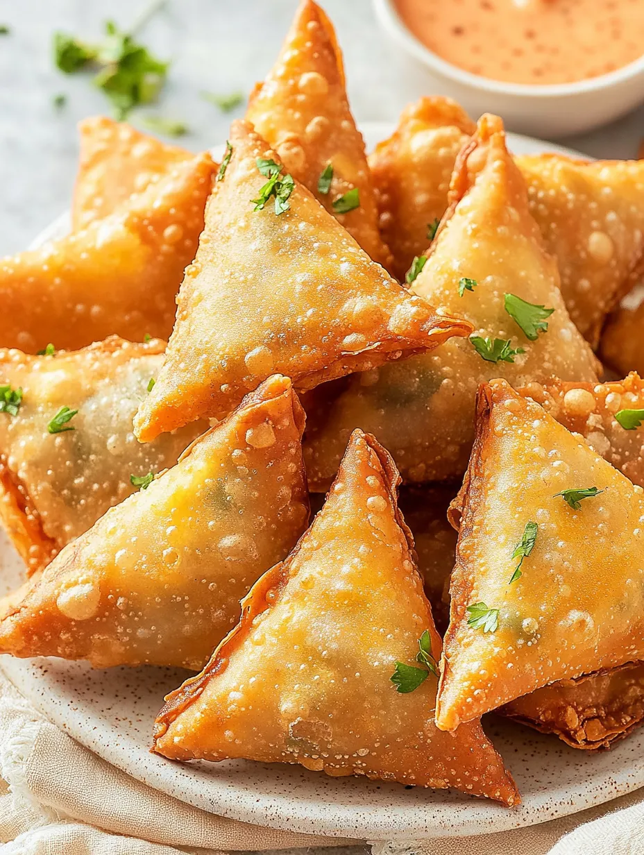 Ethiopian-Inspired Spiced Beef Sambusas with Tangy Dipping Sauce