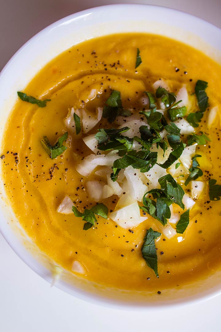 Fava Yellow Split Pea Puree with Caramelized Onions