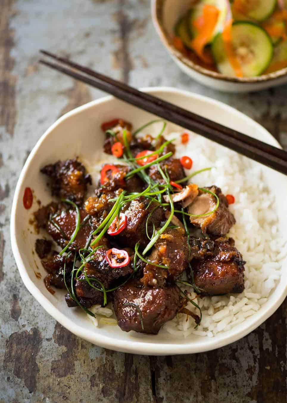 Slow-Simmered Vietnamese Pork Belly Caramel Stew (Thit Kho)
