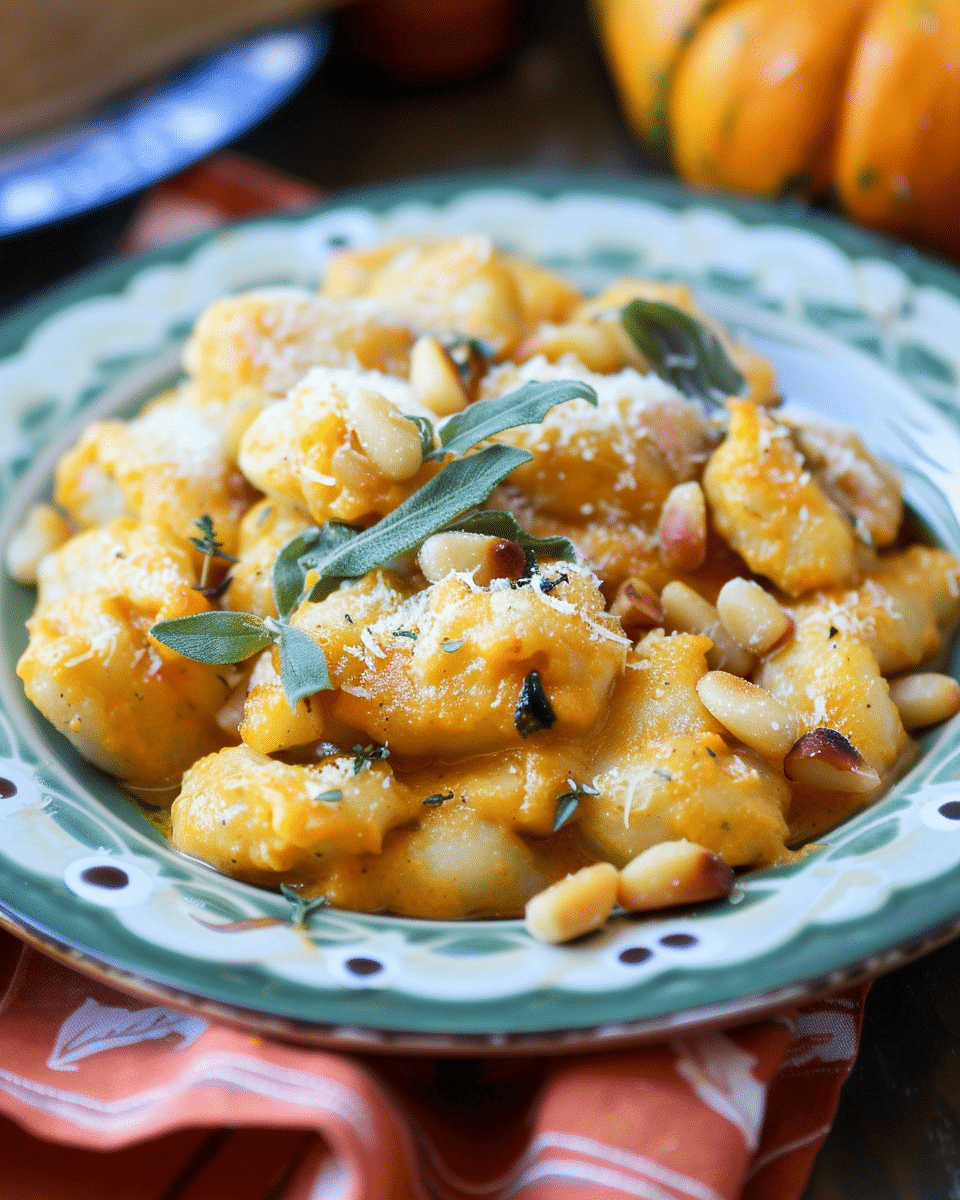 Pan-Fried Gnocchi with Sage Brown Butter and Toasted Pine Nuts