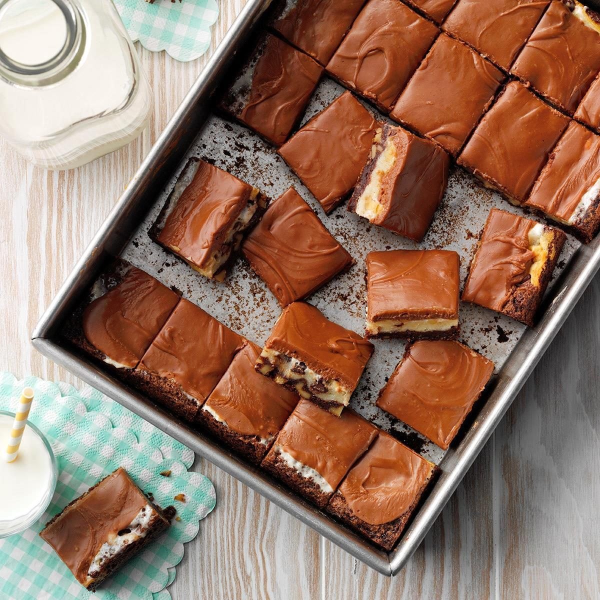 Classic Brownie Bars with Espresso Powder