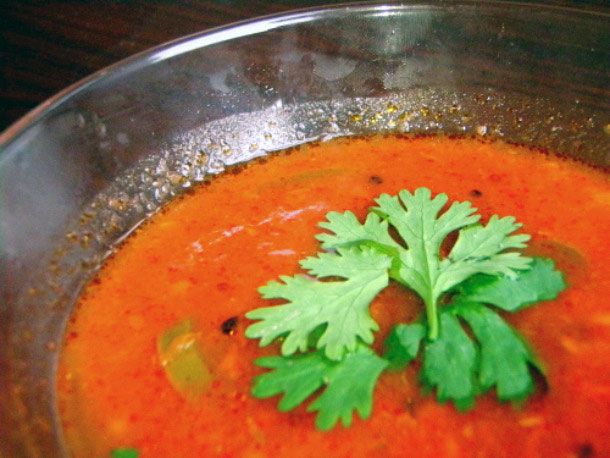 Chennai Style Tamarind and Mustard Seed Rasam Soup