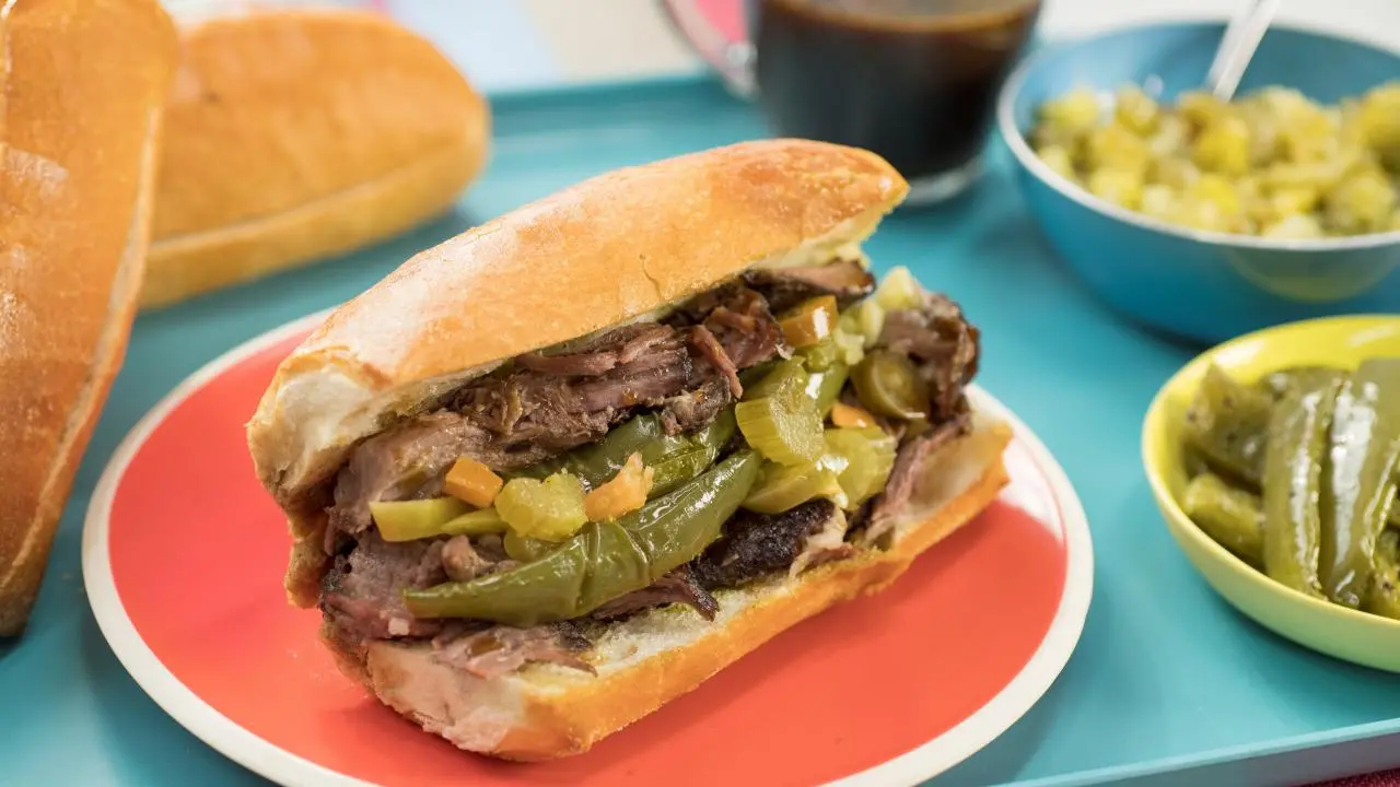 Chicago-Inspired Italian Beef Sandwiches with Giardiniera