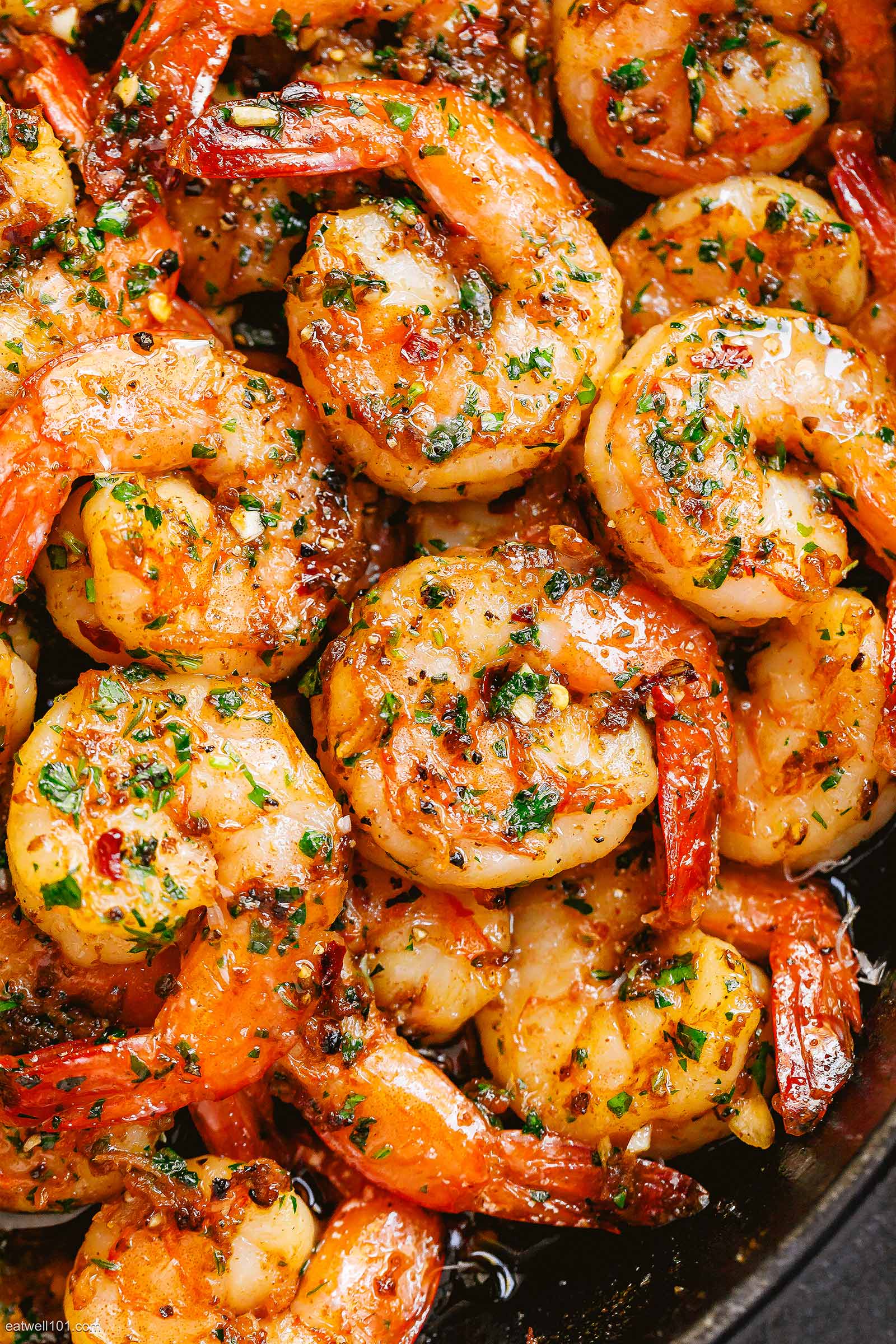 Pan-Seared Gulf Coast Shrimp with Garlic Thyme Butter