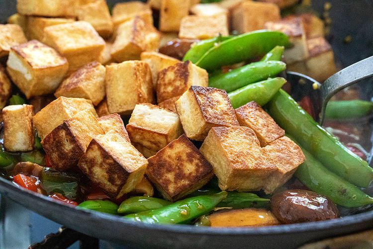Spicy Korean-Inspired Tofu Stir Fry