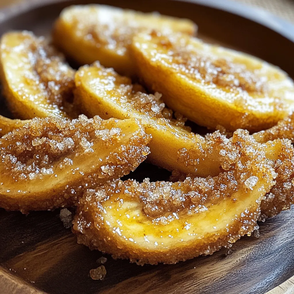 Pan-Fried Banana Cue with Brown Sugar Glaze