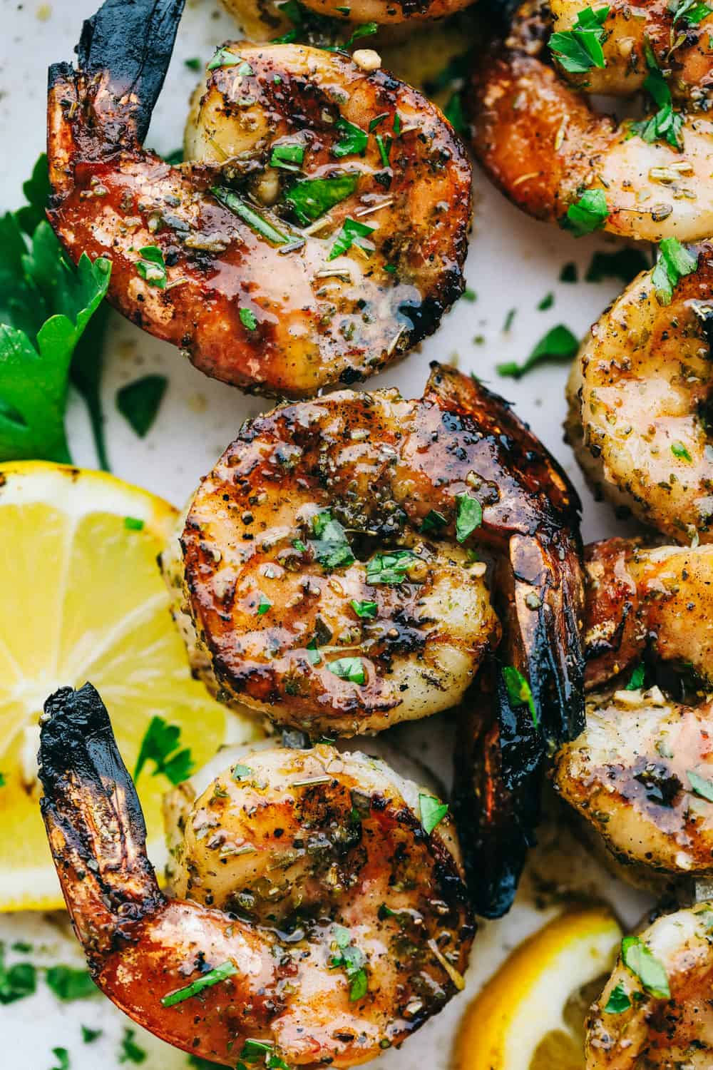 Grilled Gulf Shrimp with Citrus Herb Marinade