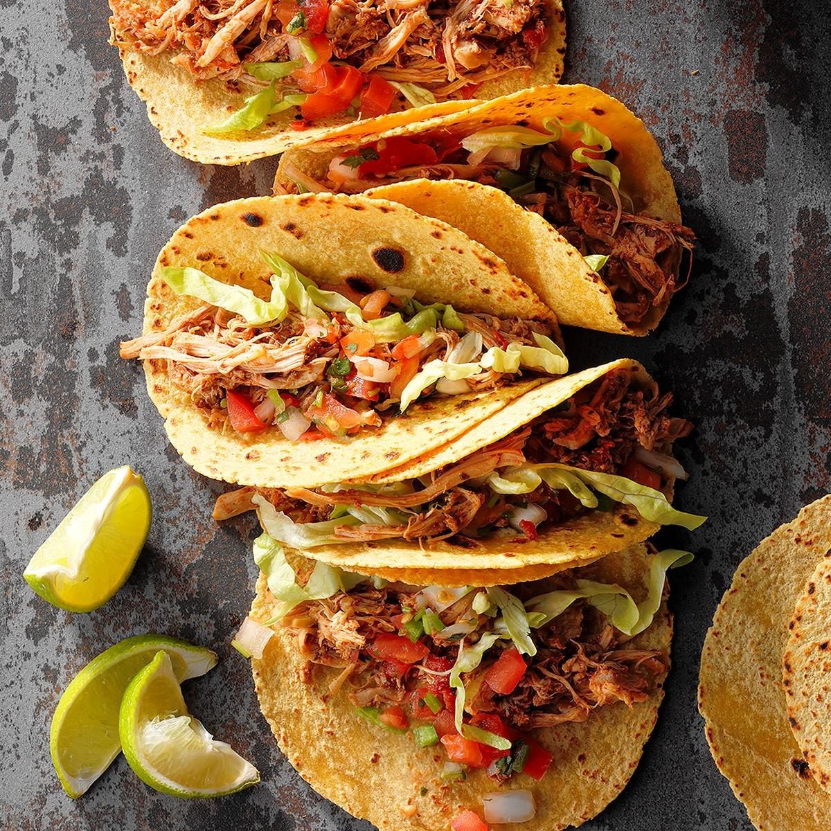 Slow-Cooked Chicken Tinga with Chipotle and Tomato