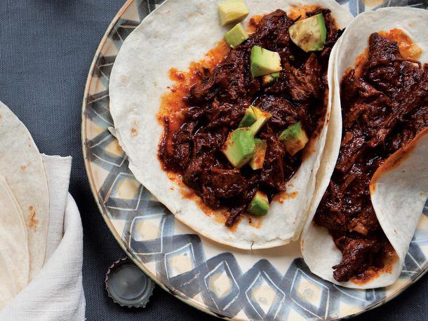 Michoacán-Inspired Slow Braised Pork with Ancho Chile Sauce