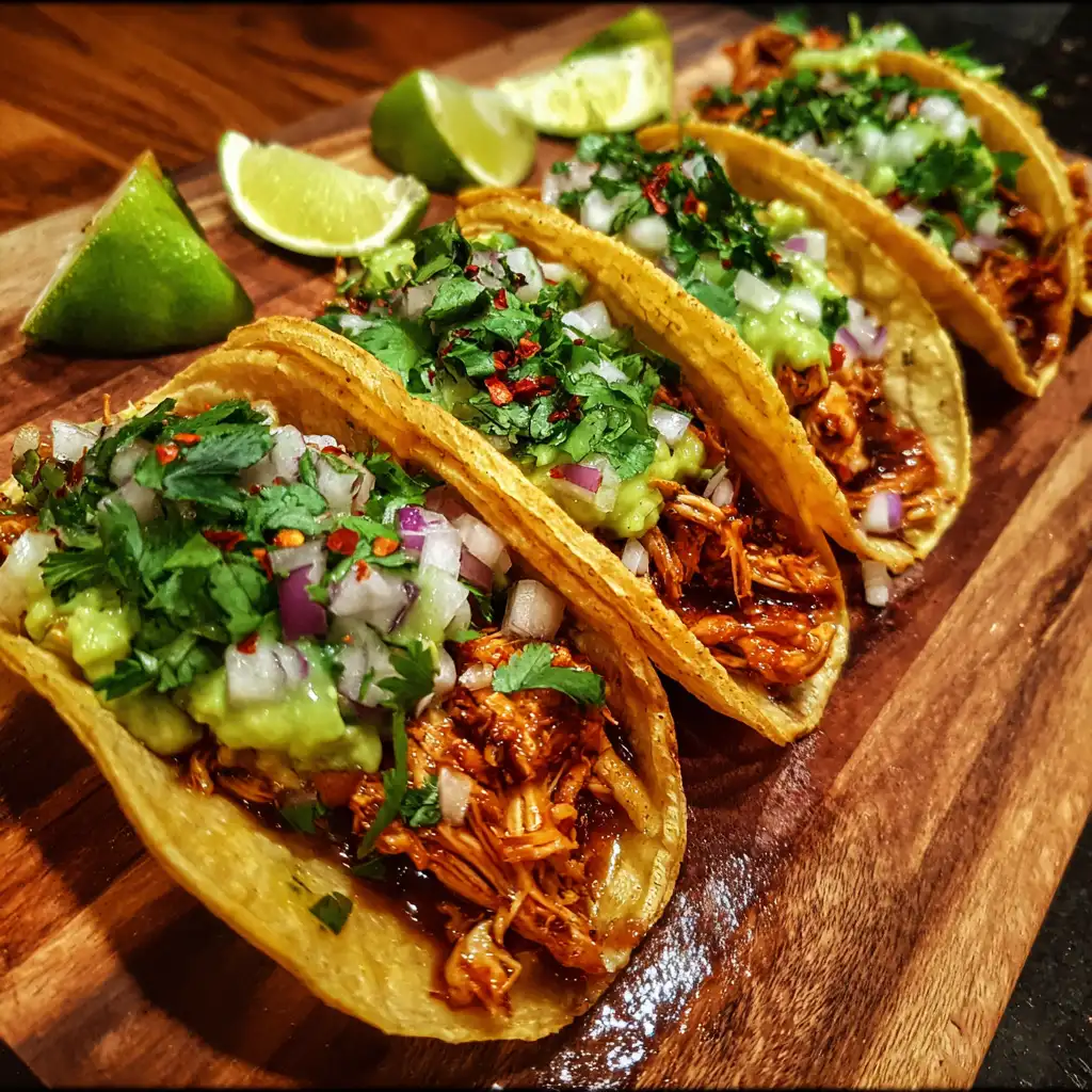 Hot and Tangy Chipotle Chicken Tacos