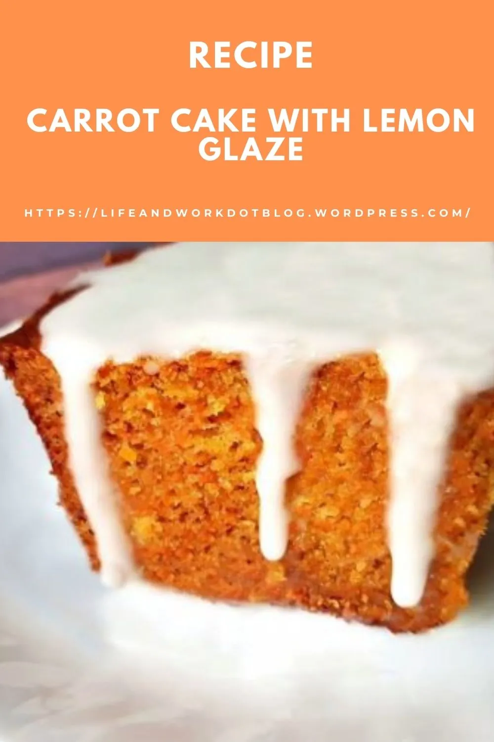 Lemon-Maple Roasted Carrot Cake