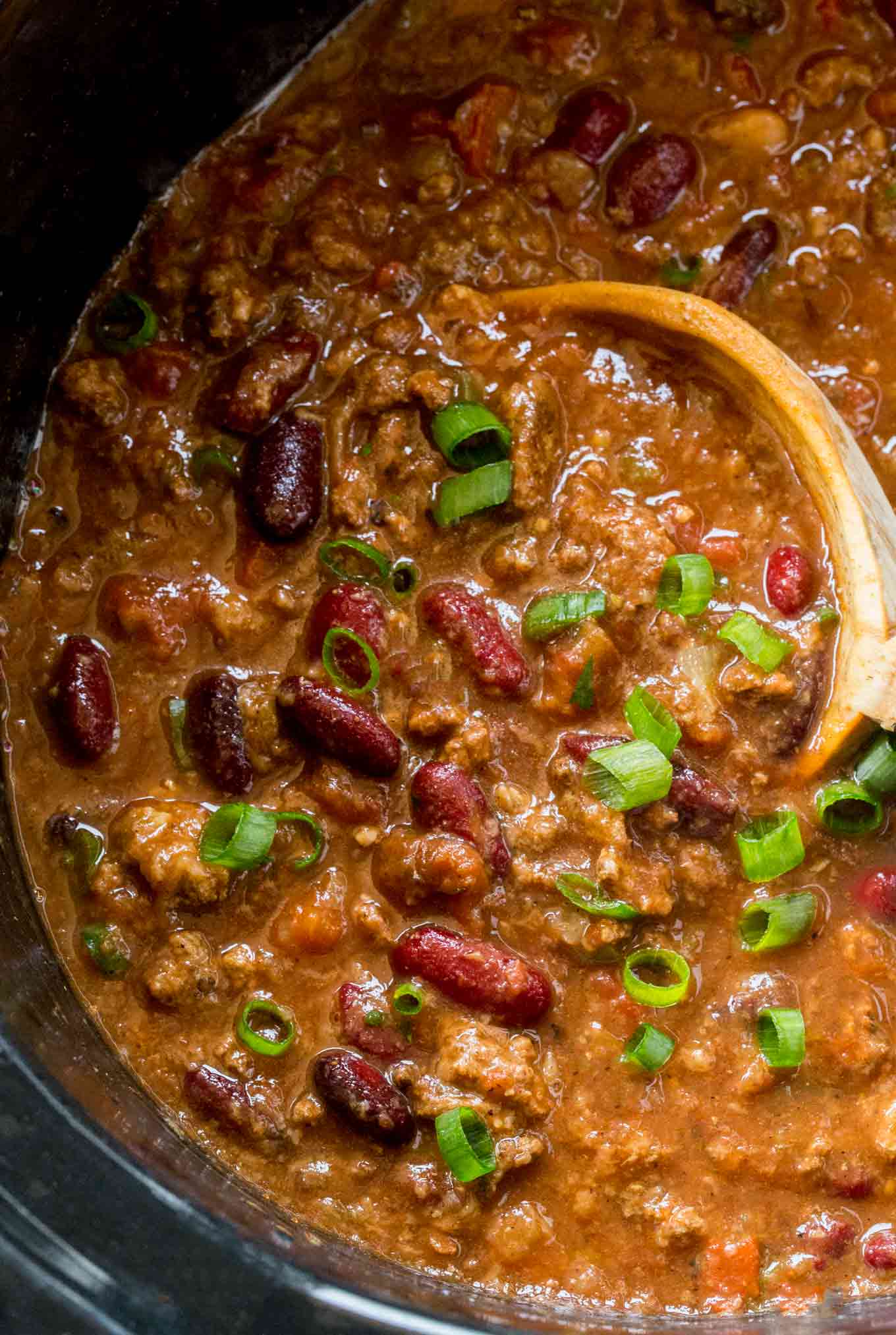 Slow-Cooked Beef Chili with Fire-Roasted Tomatoes
