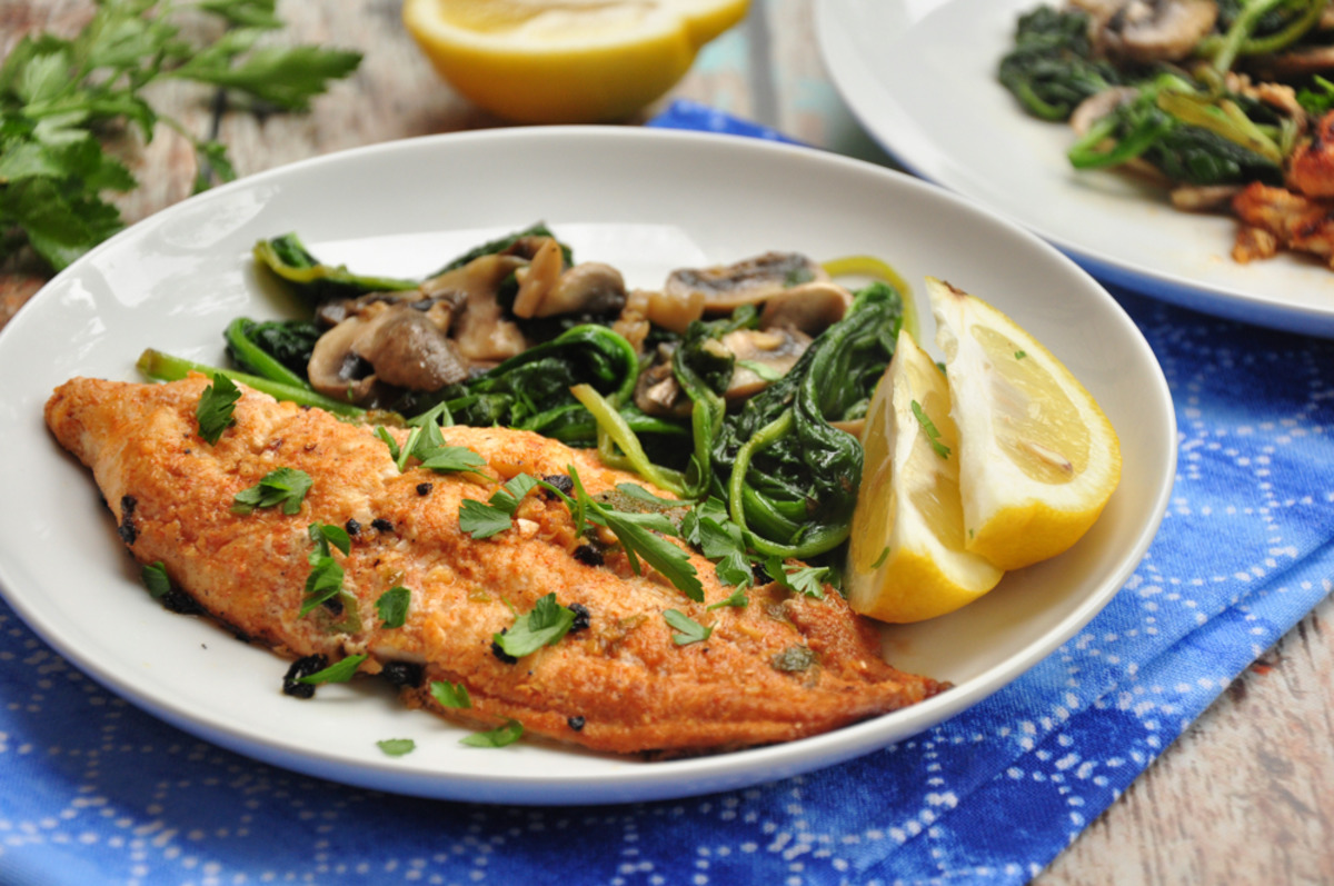 Aperol Glazed Grilled Fish