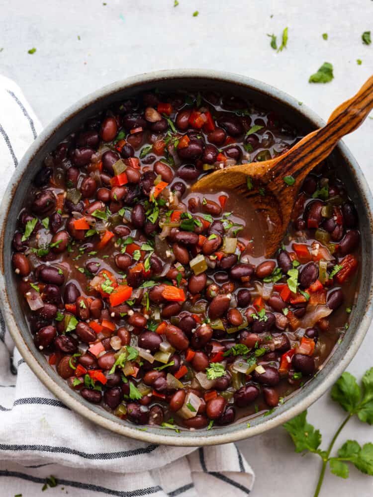 Caribbean-Inspired Black Bean and Mango Salad with Cilantro Lime Dressing