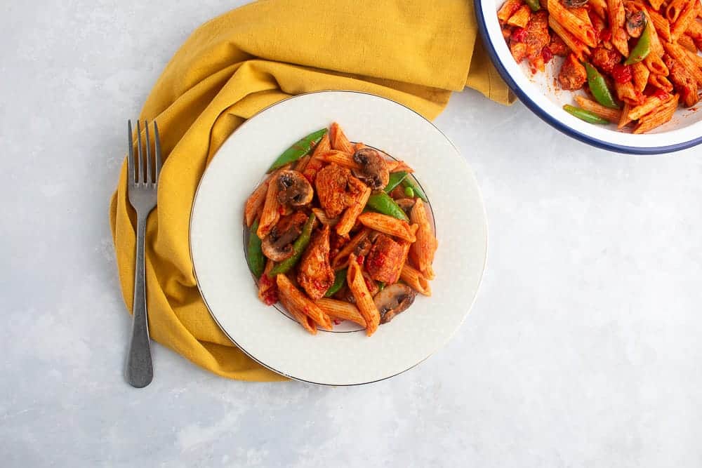 Ethiopian-Inspired Spiced Pasta with Berbere Tomato Sauce