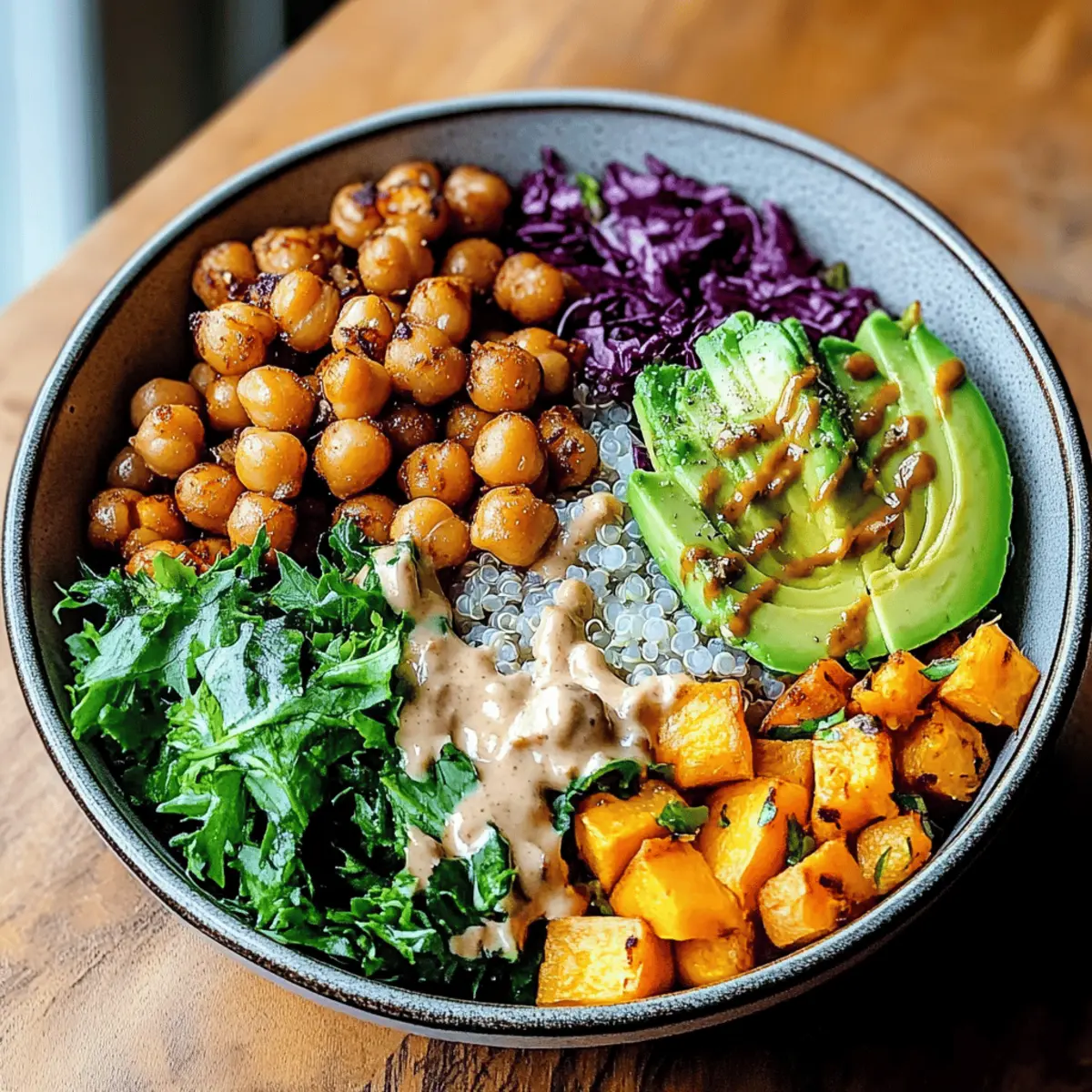 Ventilated Gel Foam Vegan Buddha Bowl