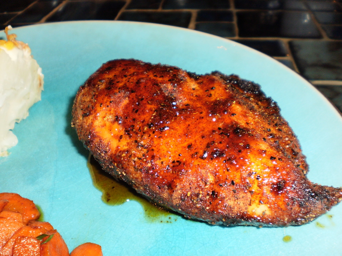 Pan-Seared Chicken with Spiced Kansas City Honey Glaze
