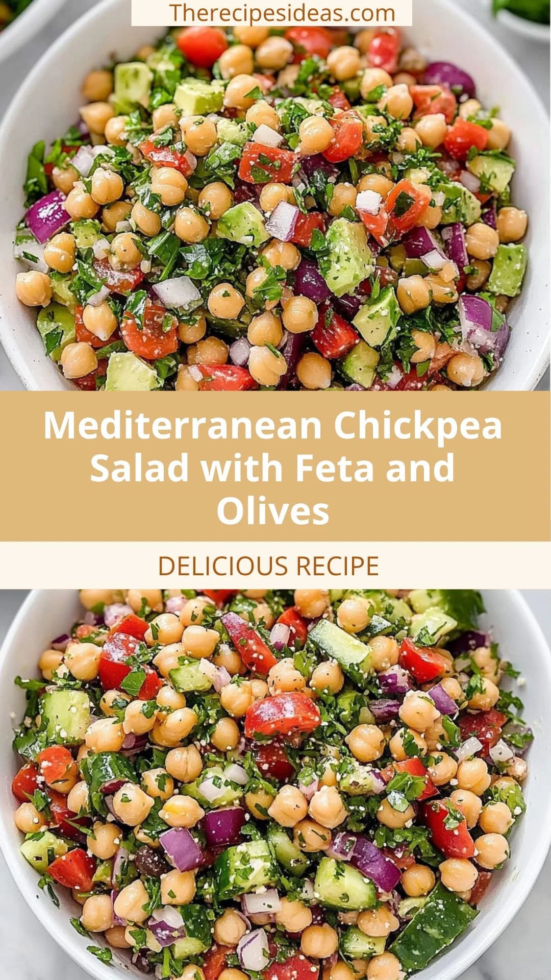 Temperature-Regulated Mediterranean Chickpea Salad