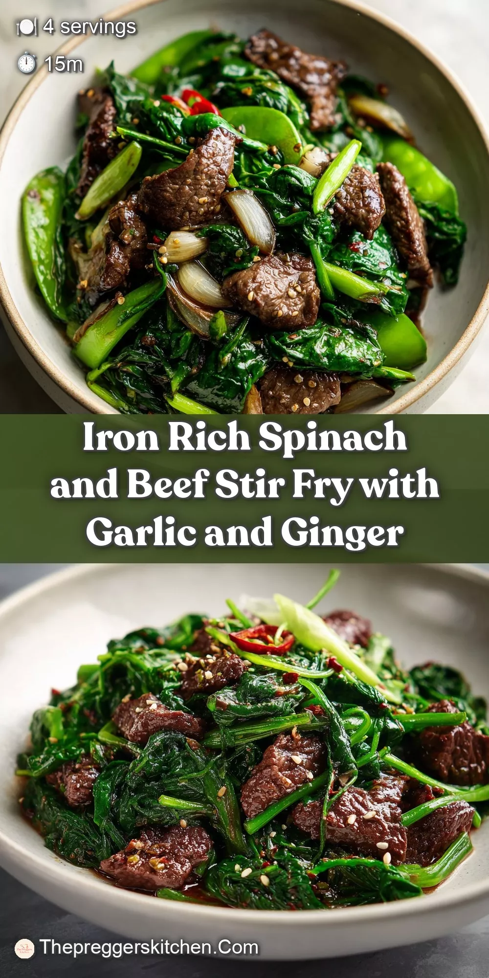 Stir-Fried Beef with Ginger and Garlic