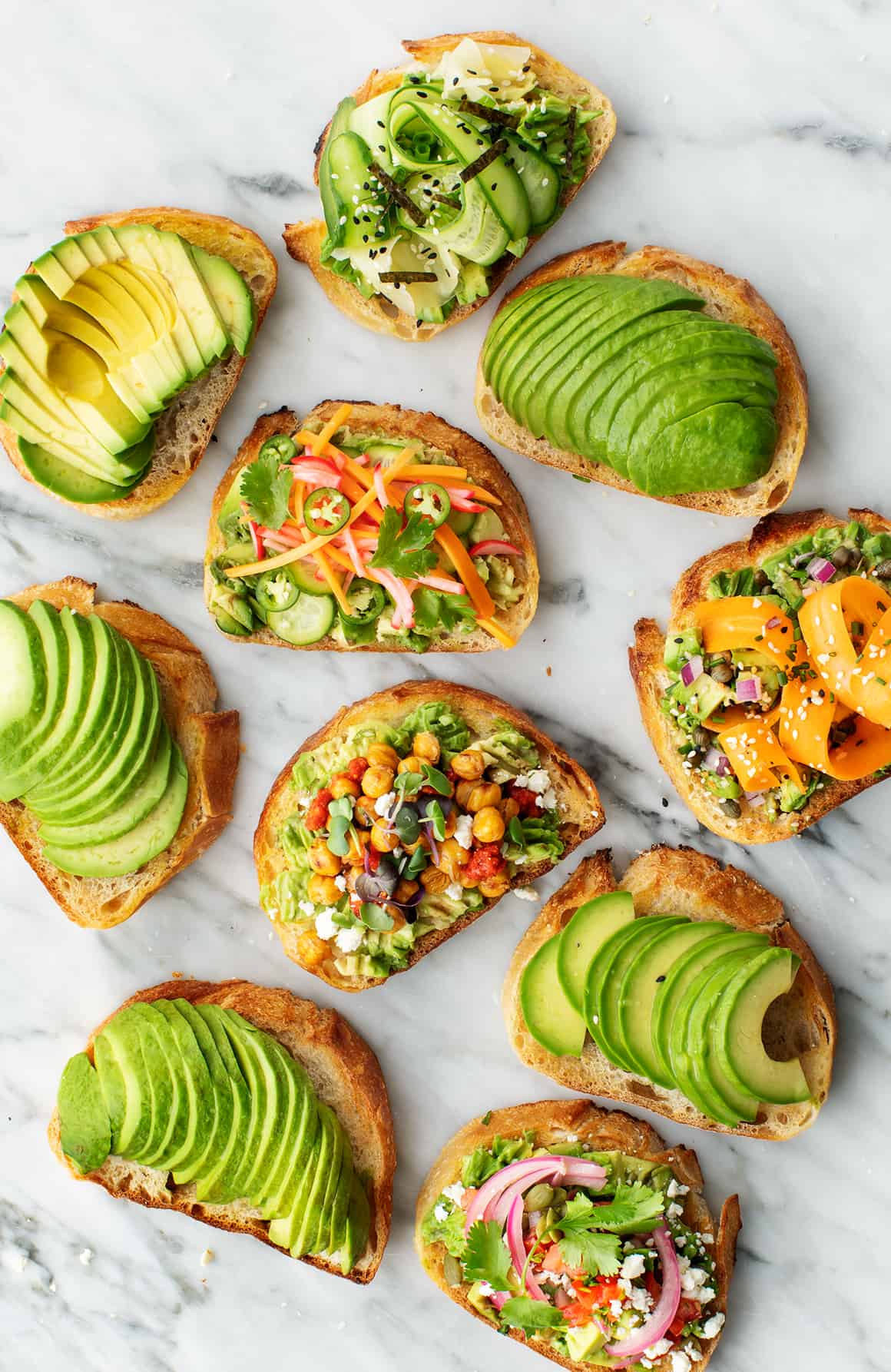 Voice-Activated Smart Bed-Inspired Layered Avocado Toast