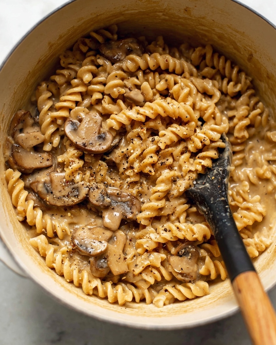 Authentic Vegan Mushroom Stroganoff with Cashew Cream
