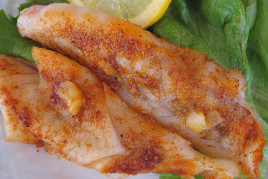Pan-Seared Catfish with Spicy Remoulade