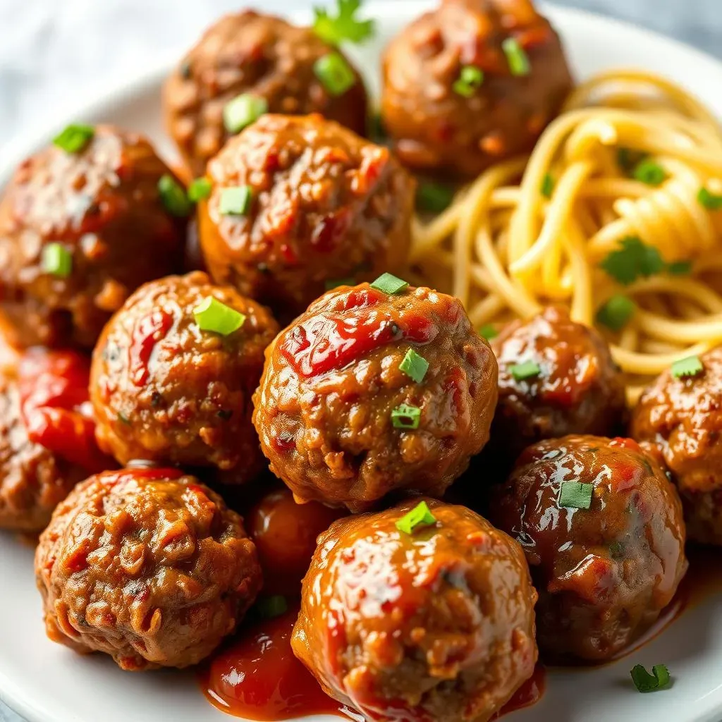 Voice-Controlled Tempur-Pedic Inspired Beef Meatballs