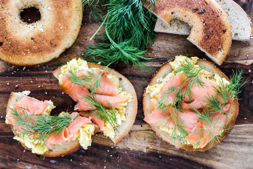 Frozen-Inspired Nordic Smoked Salmon Open Sandwich